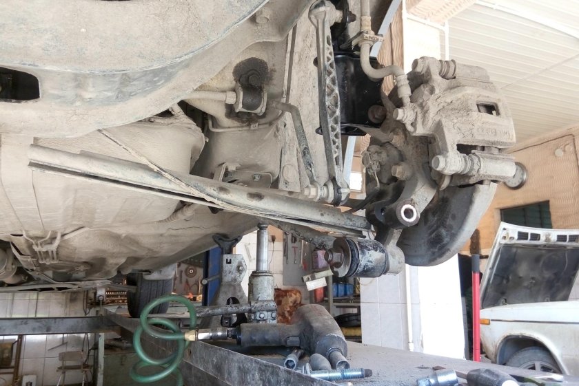 Задняя подвеска Шевроле Лачетти