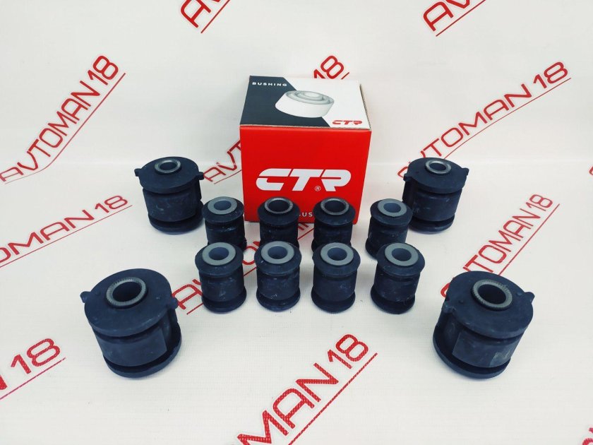 Комплект сайлентблоков передней подвески Шевроле Лачетти