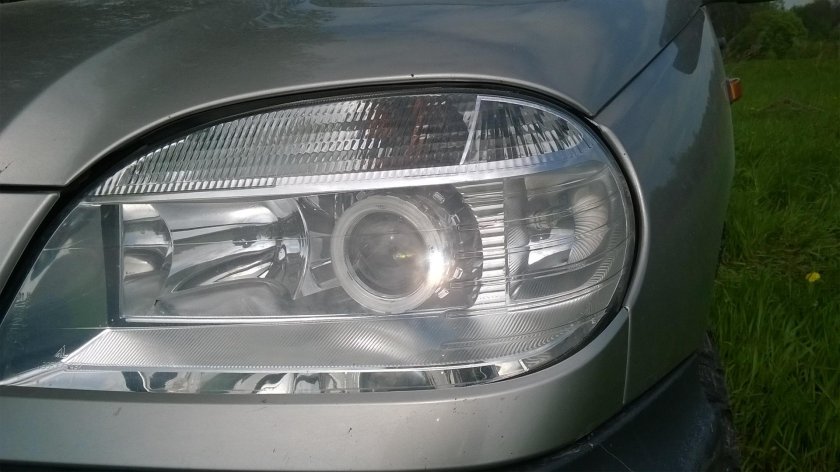 Линзы в фары Нива Шевроле