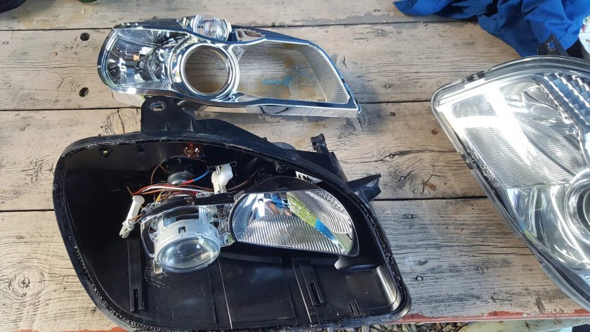 Отражатель блок фары Нива Шевроле