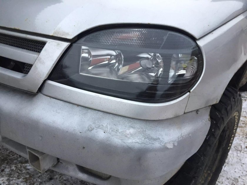 Маска фары Нива Шевроле