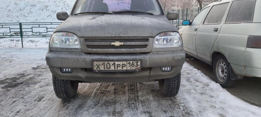 Противотуманки Шеви Нива 2006