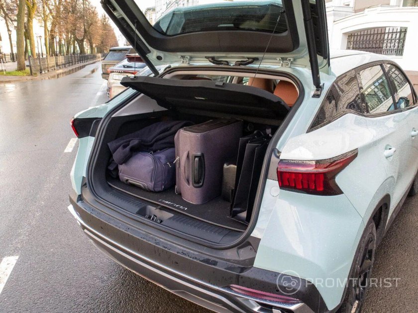 Omoda c5 багажник