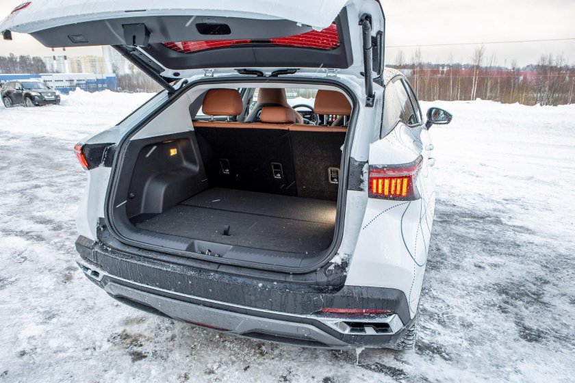 Omoda c5 багажник