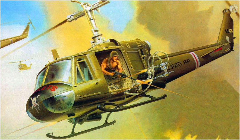 Bell uh-1 Iroquois Вьетнам