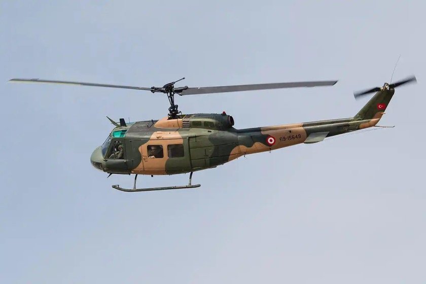Uh-1 Iroquois кабина