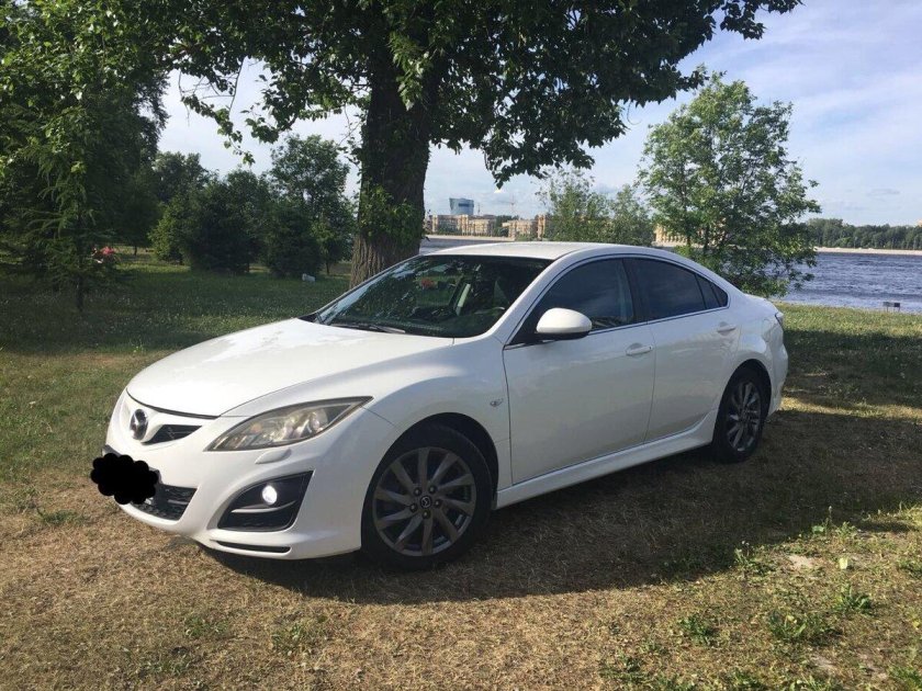 Mazda 6 GH белая