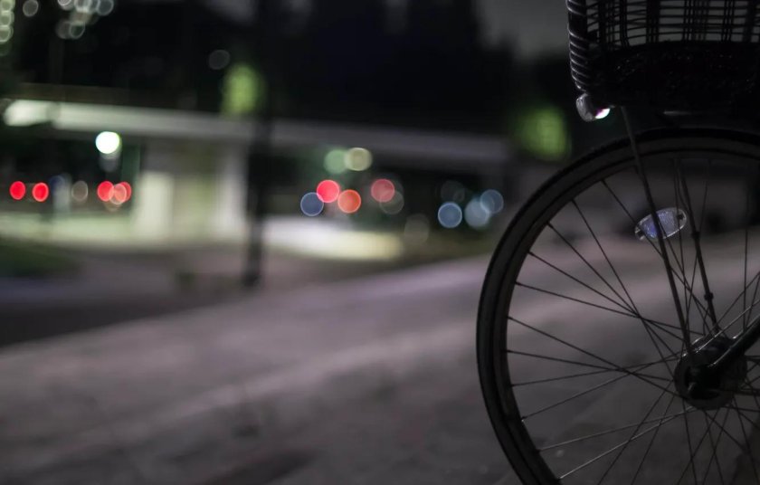Ночной велосипедист