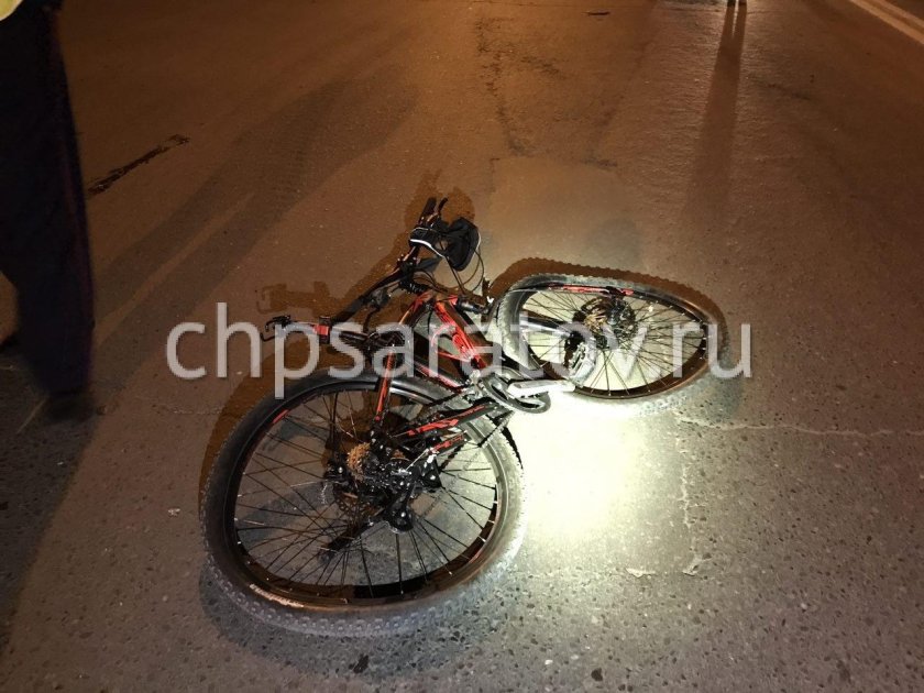 Разбитый велосипед