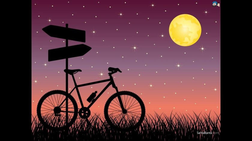 Велосипед фон