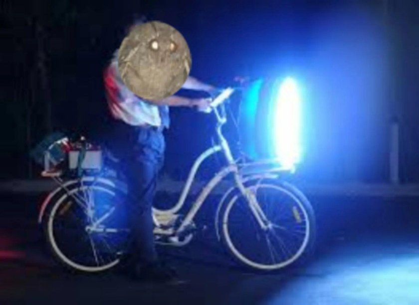 Фонарик на велик