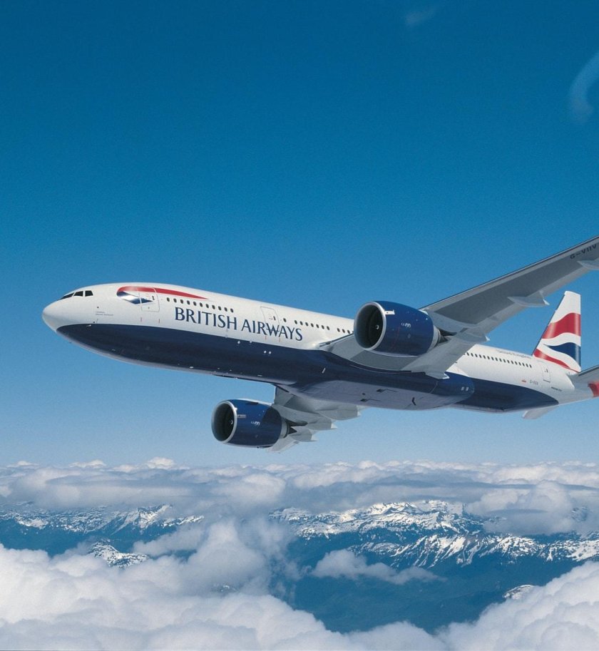 Самолет бритиш эйрлайнс