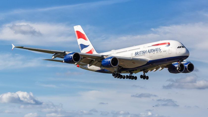 Самолет British Airways