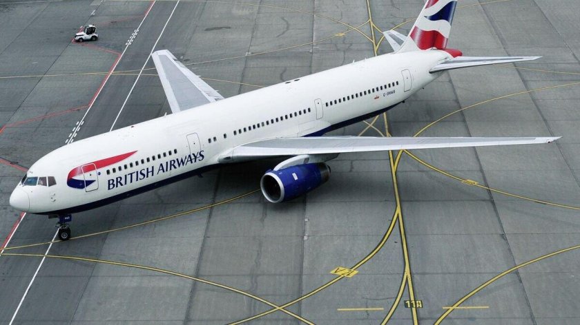 Самолет Бритиш Эйрлайнс