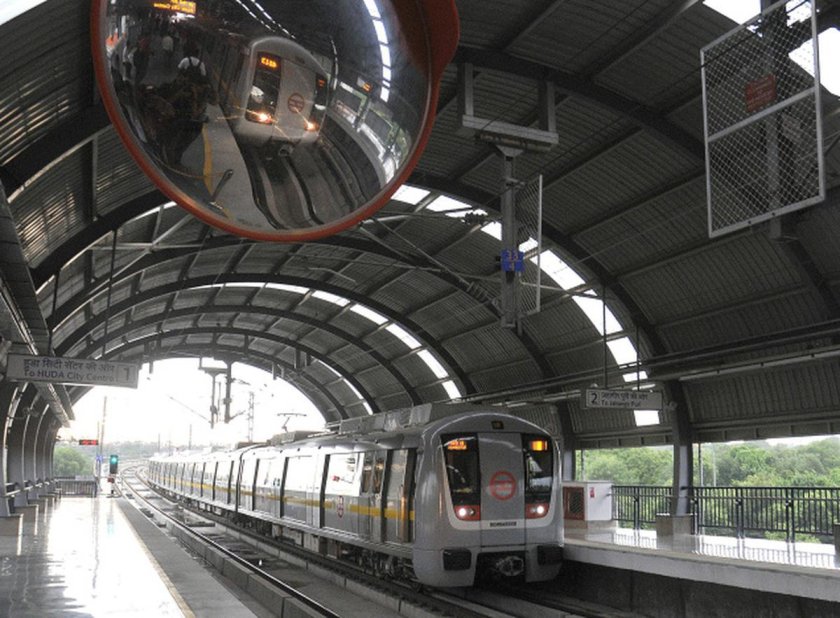 Метро в дели