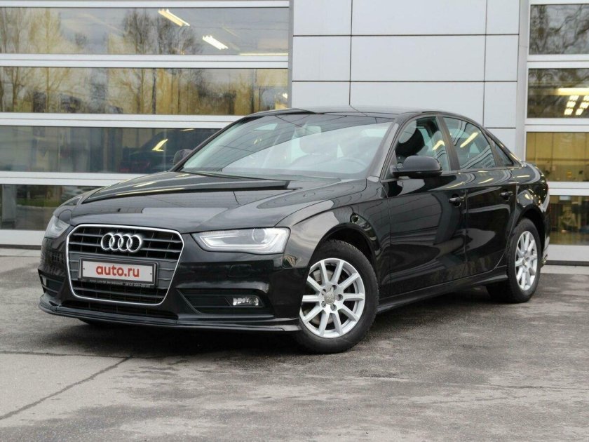 Ауди а4 Рестайлинг черная