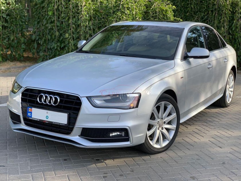 Ауди а4 серебристая