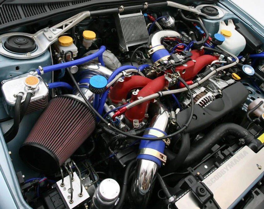 Турбо мотор Субару