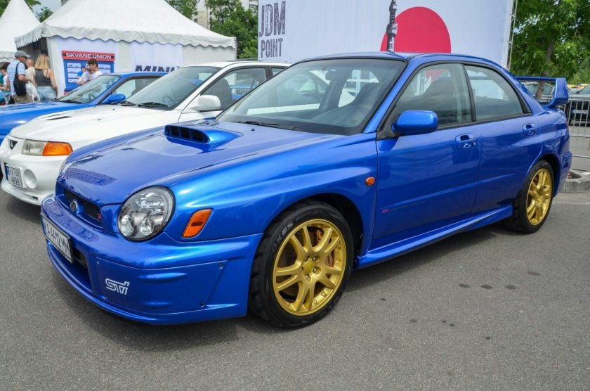 Subaru impreza wrx sti 2002