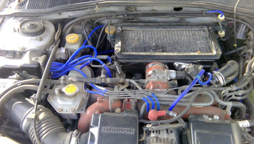Вакуумная система Субару Легаси Твин турбо