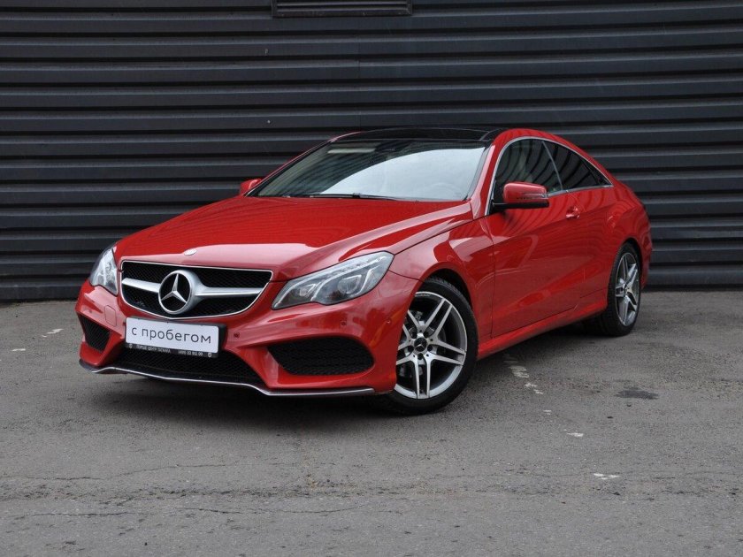 Красный w212 Рестайлинг