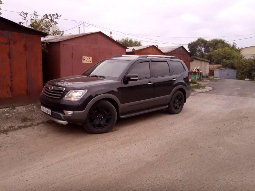 Диски Киа Мохав чёрные