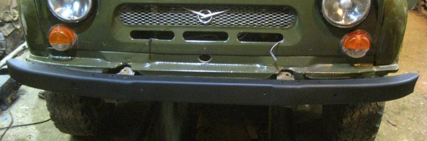 Бампер УАЗ 469 штатный