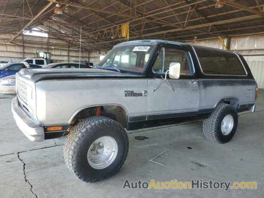 Dodge ramcharger 1981
