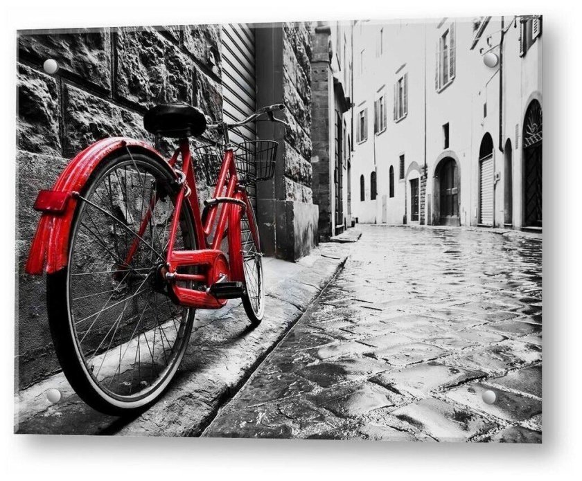 Картины с красными элементами