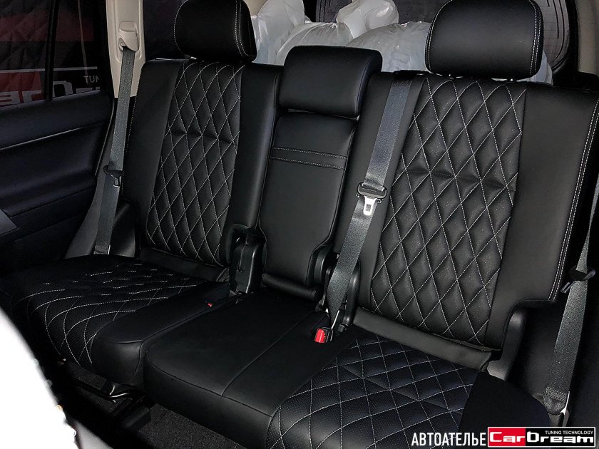 Prado 150 кожаный салон