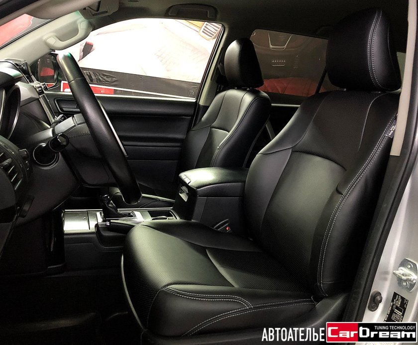 Кожаный салон Прадо 150