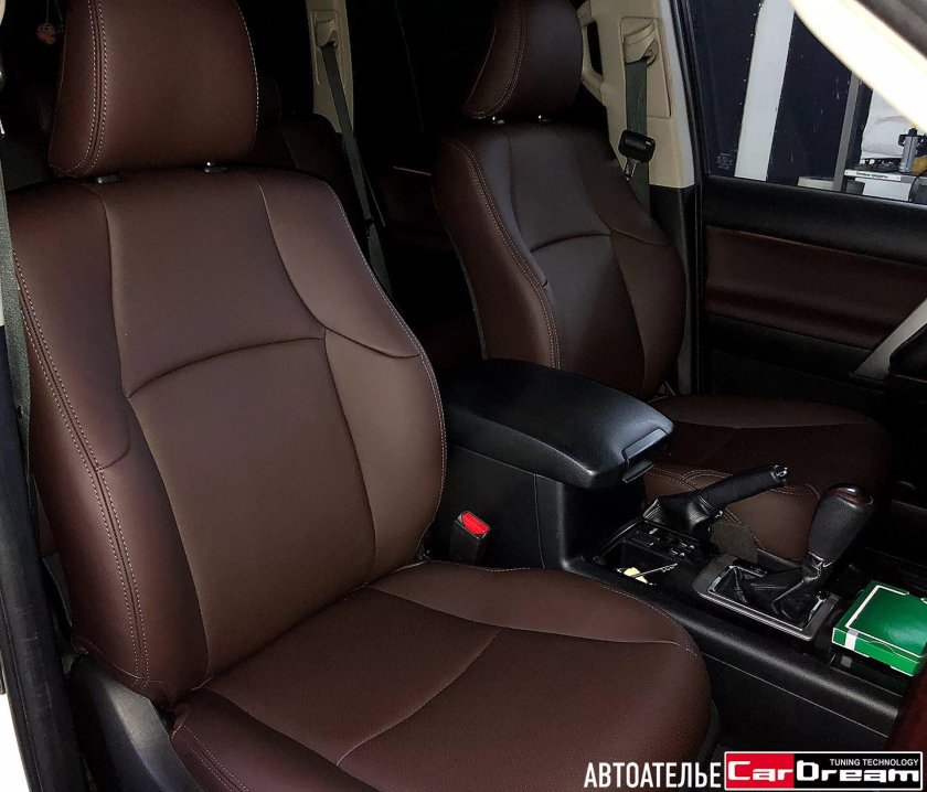 Кожаный салон Прадо 150