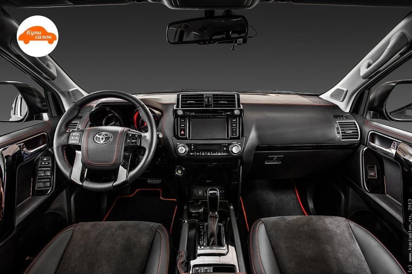 Салон тойота прадо
