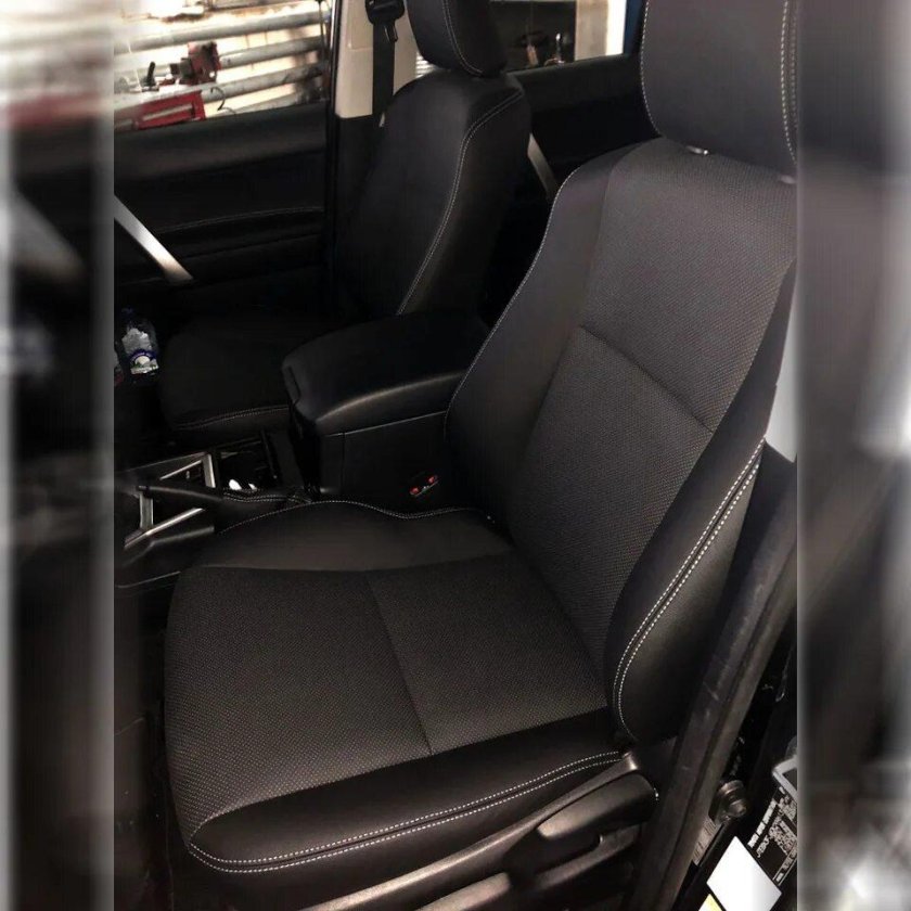 Салон Прадо 150 в кожу