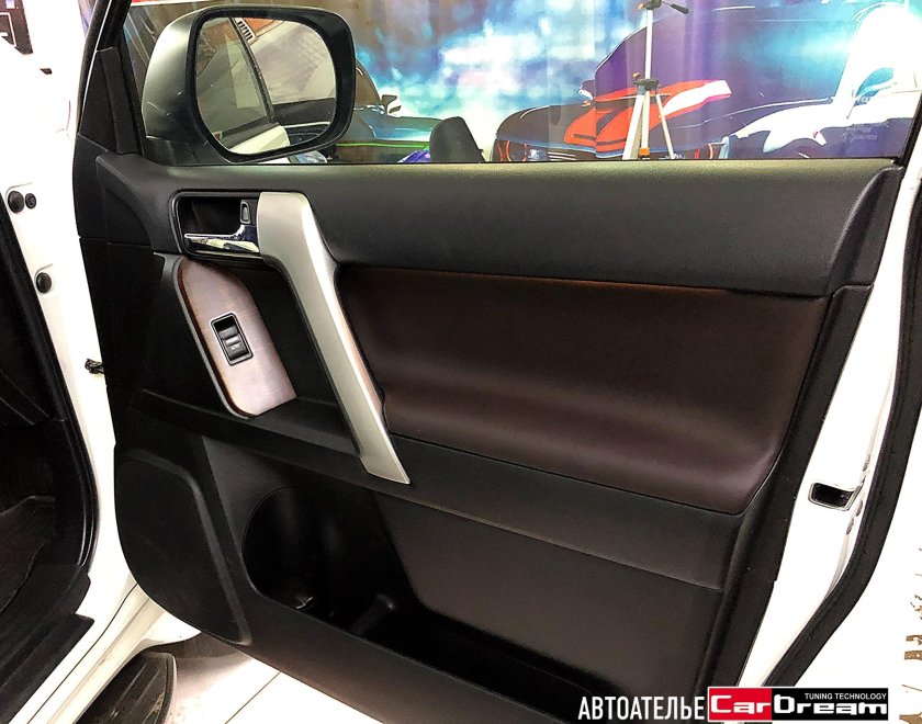 Перетяжка салона Прадо 150