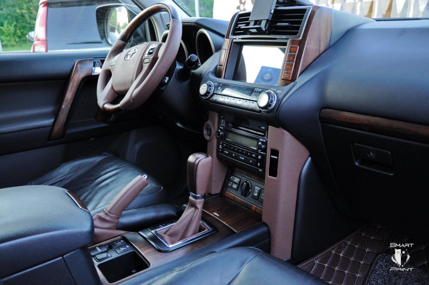 Prado 150 аквапринт салона