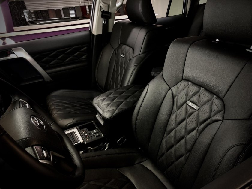 Перетяжка салона ленд Крузер Прадо 150