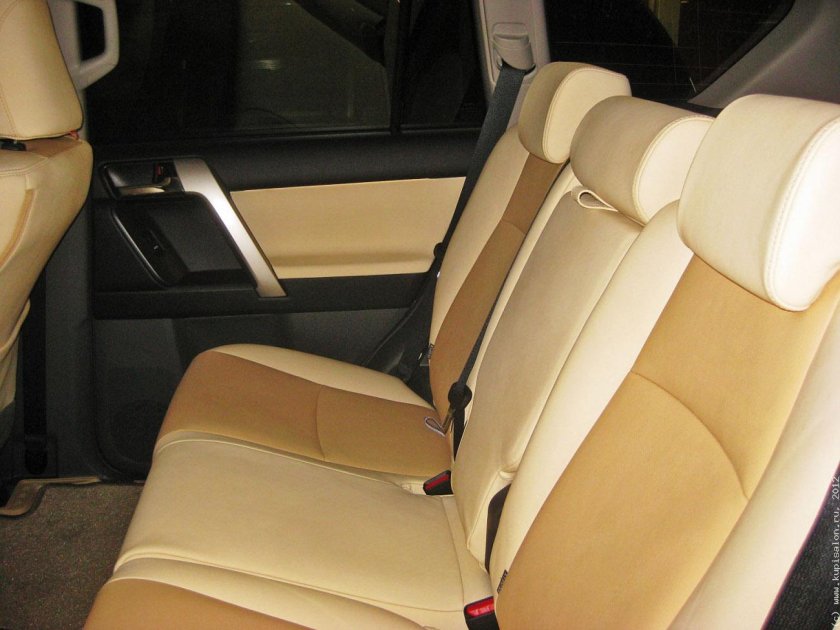 Prado 150 кожаный салон