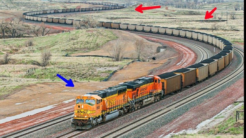 Самый длинный поезд в мире 682 вагона