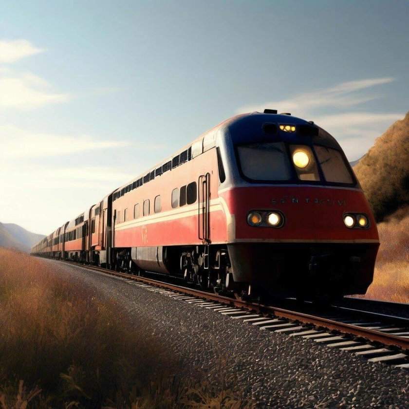 Разные поезда