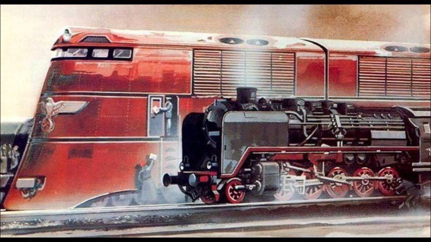 Breitspurbahn гигантские поезда Гитлера