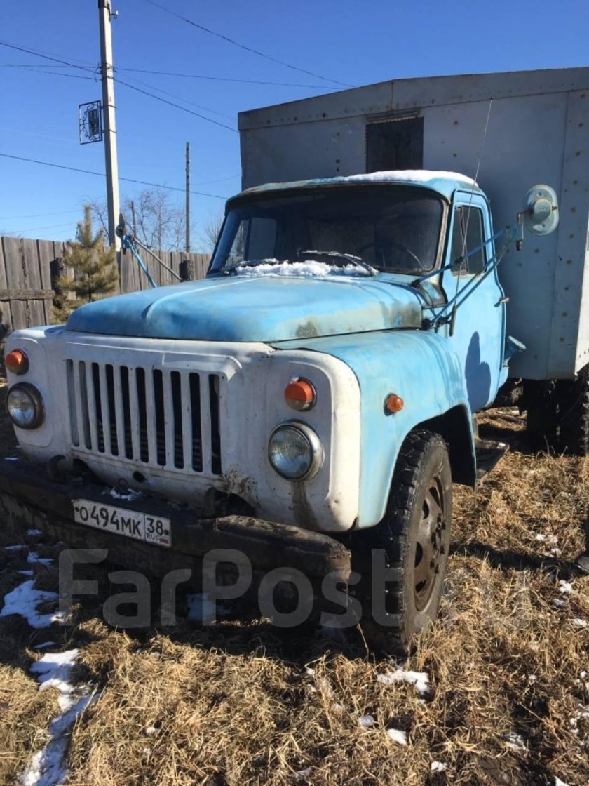 Газ 53 будка