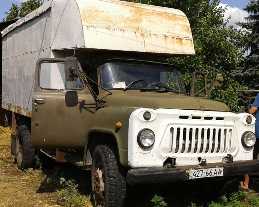 ГАЗ 53 будка