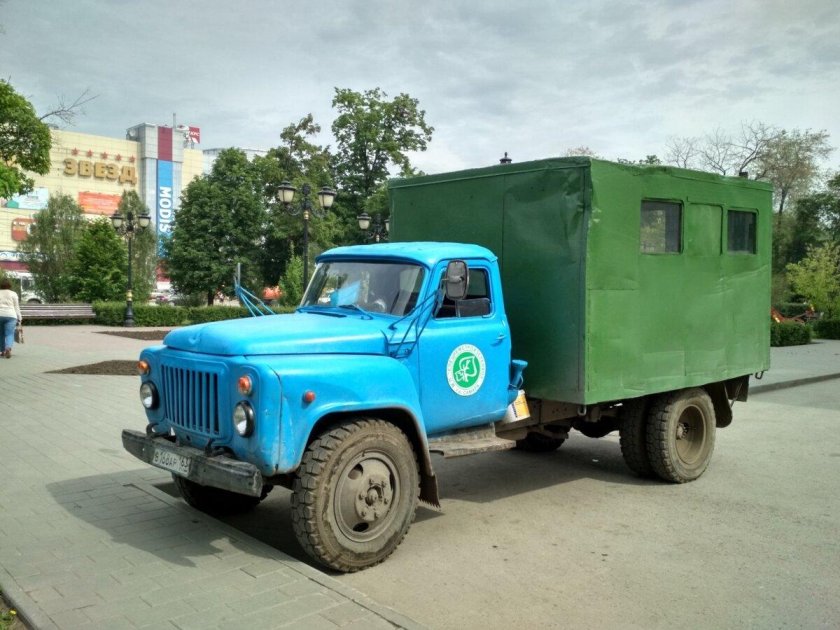ГАЗ 53 вахтовка