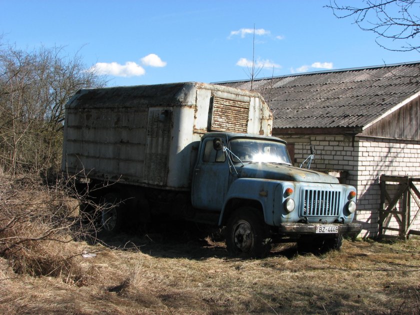 ГАЗ 52 С прицепом
