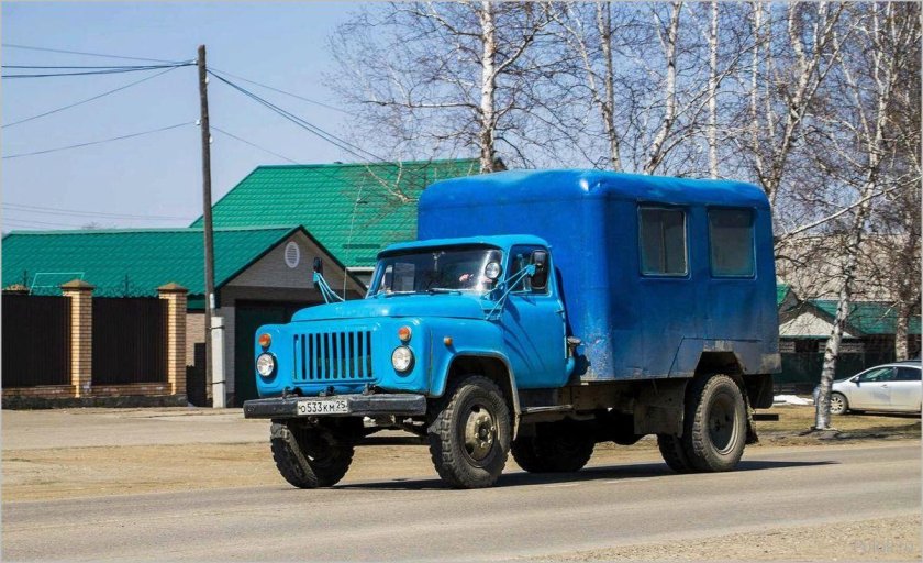 ГАЗ 53 тягач