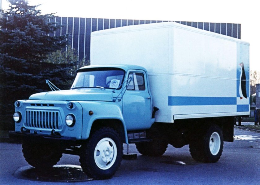 ГАЗ 53 фургон грузовой