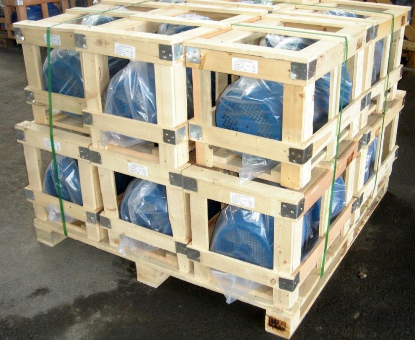 Двигатель в обрешетке