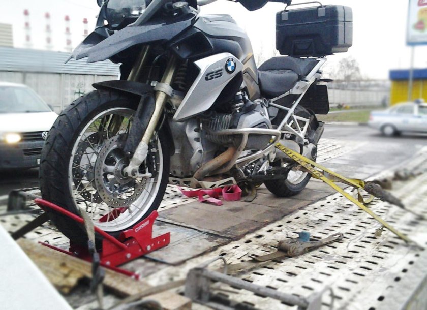 Перевозка мотоцикла