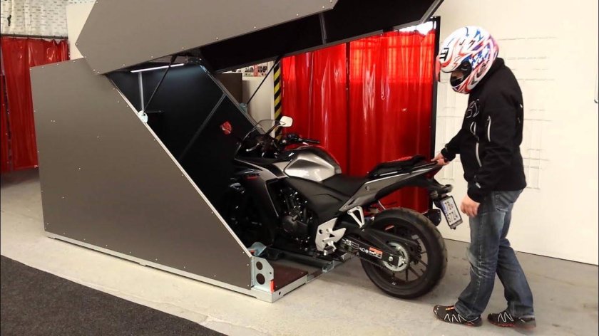 МОТОБОКС гараж для мотоцикла